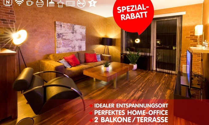 Basel City Centre Apartment | Special Retreat Apartment & Home-Office & Workplace