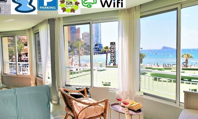 Benidorm Apartment | Spectacular 5 Stars front the beach Unforgettable sunsets listening to the waves
