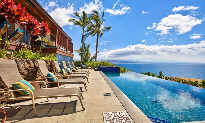 Kamuela House | Spectacular Ocean Views, Luxury Resort-style Home, Waterfront Privacy