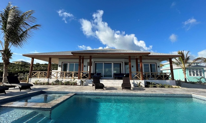 Rokers Point House | Spectacular views! Gorgeous Beachfront home. Sand, sea, sun. Pool and Spa!