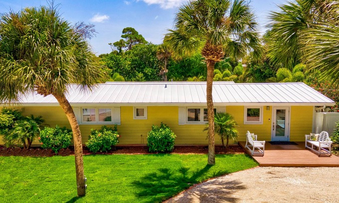 Nokomis House | Sprawling Island Retreat with New Pool, Spa, and Private Gulf Beach Access!