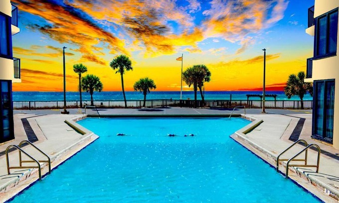Panama City Beach Apartment | Spring Special! Renovated Resort Condo - on the Beach!
