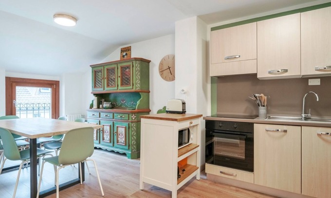 Ponte di Legno Apartment | Square Apartment - Two Bedroom Apartment, Sleeps 6
