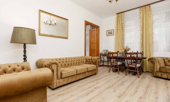 Nowa Praga Apartment | Stalowa 9 | Gold and Wood Apartment | Two Bedrooms