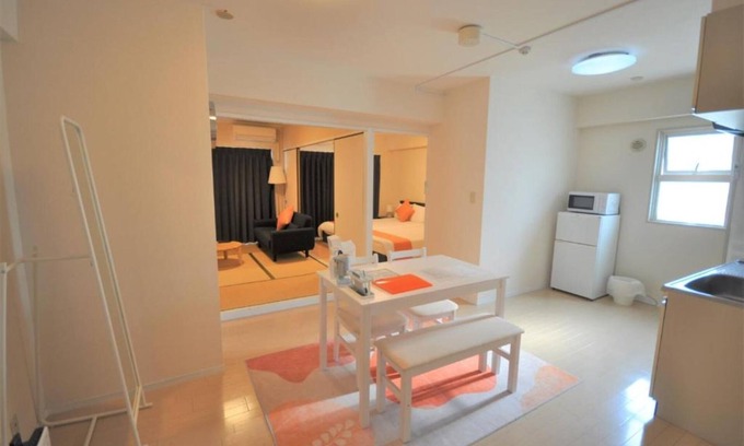 Sumiyoshi Hotel | Standard plan Kitchen washing machine free Wi/Fukuoka Fukuoka