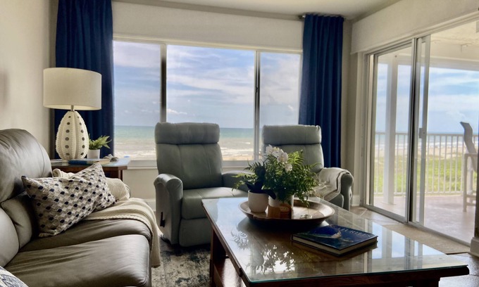 Cocoa Beach Condo | STAR Property with Amazing Direct Ocean views from 5th Floor 2 BDRM Corner Unit