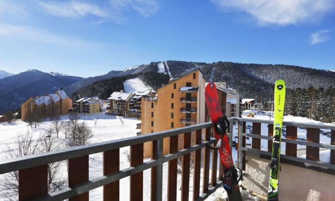 Ax-les-Thermes Apartment | Station de Bonascre | Studio 4p | Piscine & Sauna
