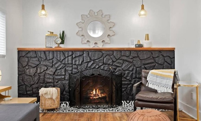 Twin Falls House | #StayinMyDistrict Twin Falls Spanish-Boho Getaway