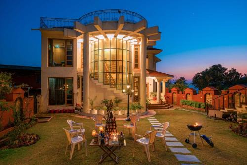 Nahan Villa | StayVista at PleasantVille with Huge Lawn Area