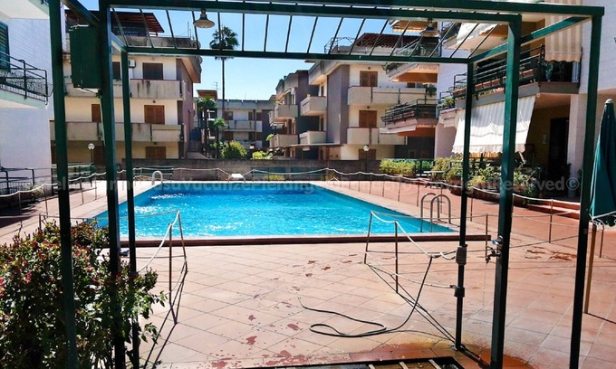Sant'Anna Apartment | STELLA MARINA house on the sea in residence with swimming pool and Etna view