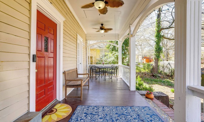 Decatur House | Steps to Shops & Eats: Decatur Home w/Large Yard