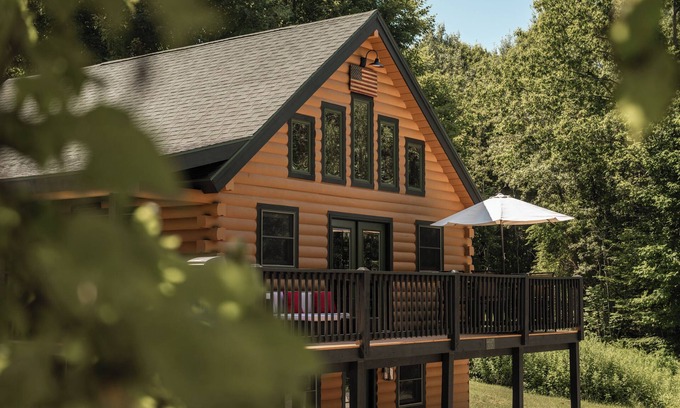 South Butler Cabin | Stone Beach Access | Cabin with a Fire Pit Glow