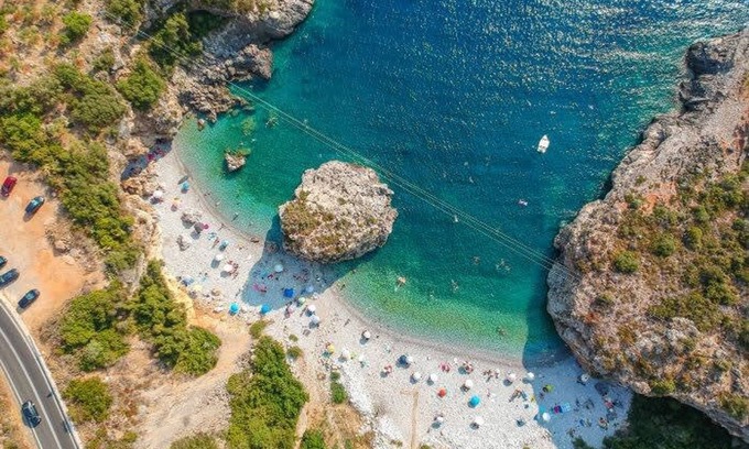 Lefktron Apartment | Stoupa Stone Built Home A Breath Away to the Sea