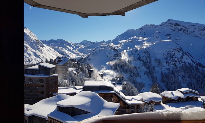 Avoriaz Apartment | Studio 4 P amazing vue