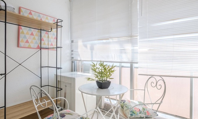 Saint-Laurent-du-Var Apartment | Studio '4 Persons Seaside' with Private Terrace and Air Conditioning