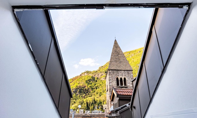Centro - Piani - Rencio Apartment | Studio Apartment 'App 303 Palazzo Cavour' with Mountain View, Wi-Fi and Air Conditioning