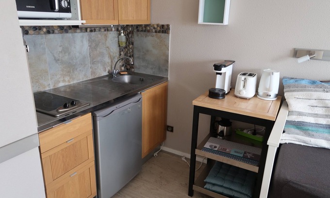 Arcachon Apartment | STUDIO, beautiful view, perfect for 1 couple and 2 children
