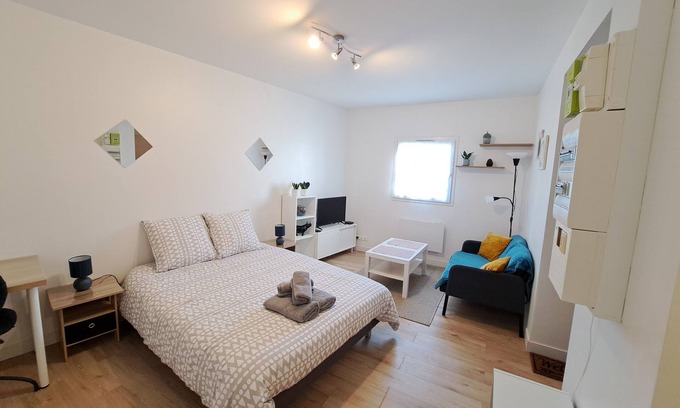 Saint-Marc Apartment | Studio Calme Brest Hyper Centre