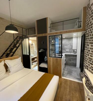 Butte-aux-Cailles Apartment | Studio Cinq Diamants, Neuf Tout équipé