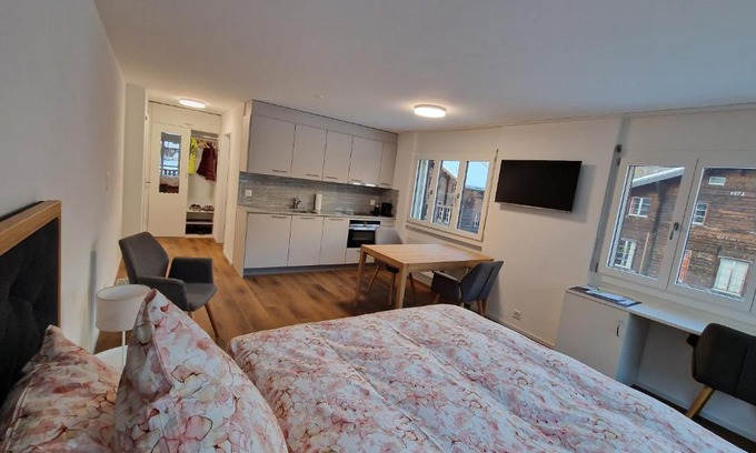 Obergoms Apartment | Studio direkt an der Langlaufloipe
