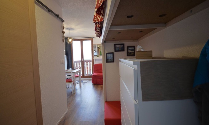 La Toussuire Apartment | Studio for 1, 2 or 3 people, with unobstructed view of the Aiguilles d'Arves mountains