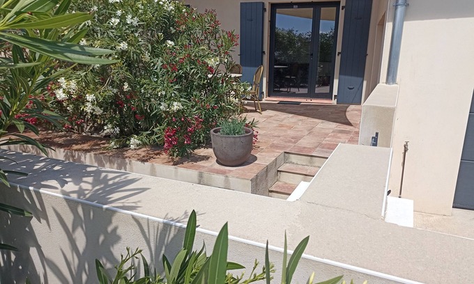 Bages Apartment | Studio for 2 people in Bages in the heart of the Narbonnaise Regional Natural Park