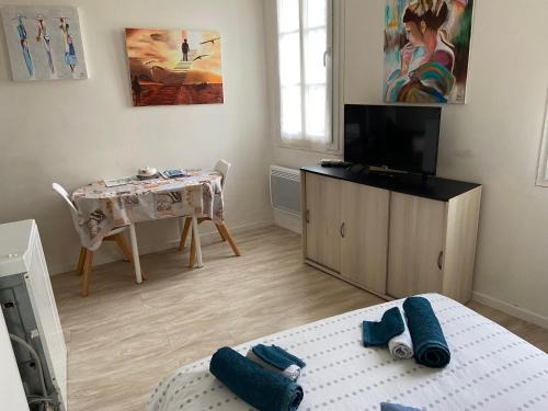 Rochefort Apartment | Studio le petit logis-local vélo-arrivée autonome Horaires flexibles