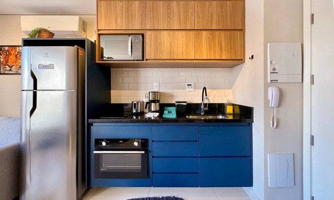 Vila Nova Conceicao Apartment | Studio Moderno no Itaim - Nex One Itaim