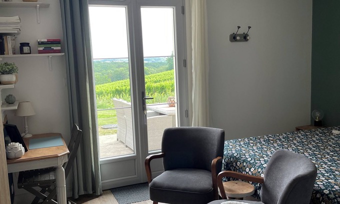 Pomport Apartment | Studio nid du Vallon au Coeur du Vignoble de Monbazillac sur la Route des Vins