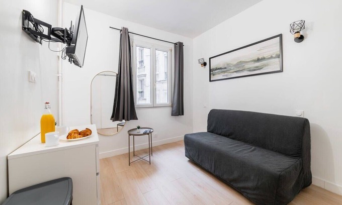 Quartier de Rochechouart Apartment | Studio sacre cœur metro anvers - Paris 9 -2P