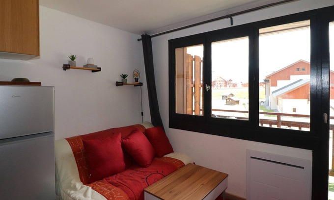 Les Boisses Apartment | Studio Tignes, studio flat, 4 persons
