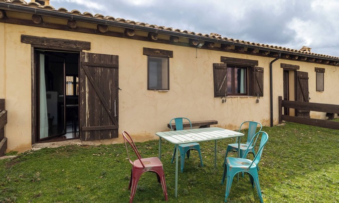 Santo Tome del Puerto Apartment | Studio 'Vaca' with Mountain View and Private Garden