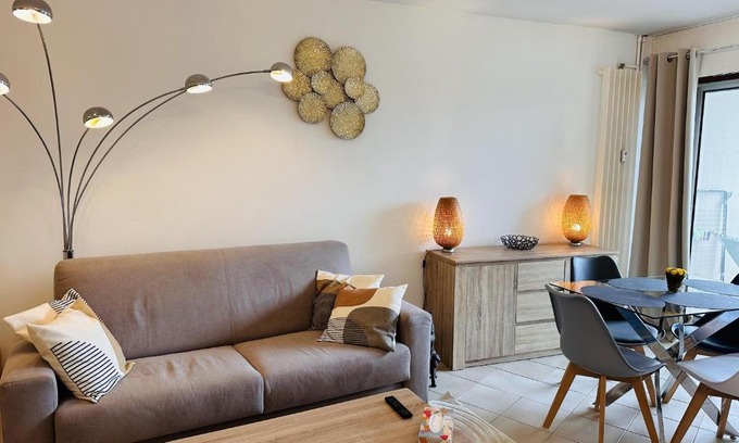 La Napoule Apartment | Studio with a shared pool near the beaches and golf course and the Chateau de La Napoule - 2244