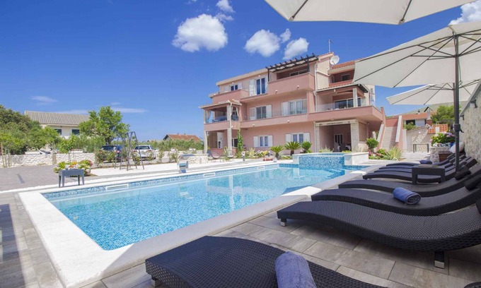 Grebastica Apartment | Studio with terrace and air conditioning