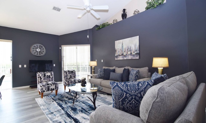 Tuscan Hills House | Stunning 3 bed/2 bath home, west-facing private pool, 8 miles to Disney!