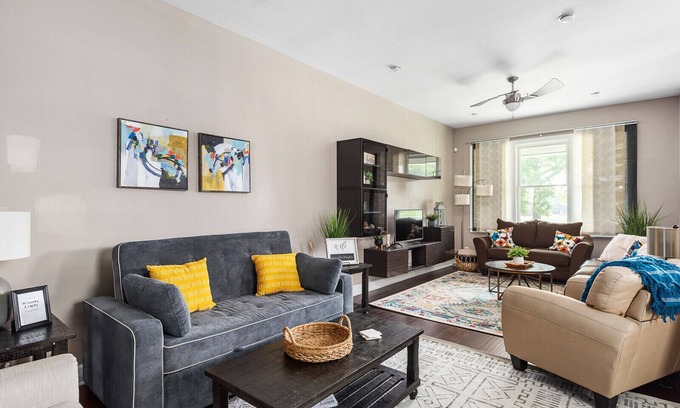 Holy Cross House | Stunning downtown beauty - minutes from all Indianapolis has to offer!