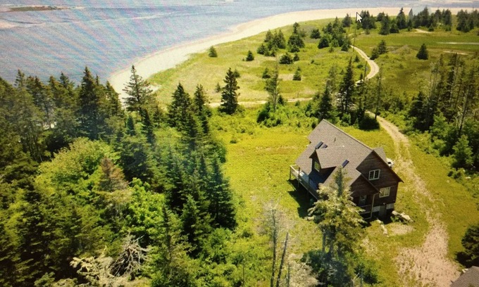 Louis Head House | Stunning home on Louis Head Beach available for rent.