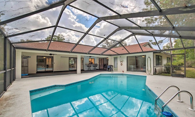 Sugarmill Woods House | Stunning Homosassa Getaway w/Private Pool!