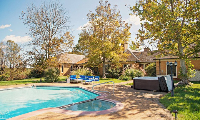 Castleton House | Stunning House with Private Pool and Hot Tub on Rural Estate