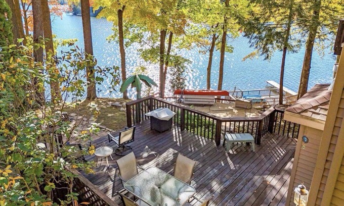 Suring House | Stunning lakefront retreat with spacious home and endless outdoor fun!