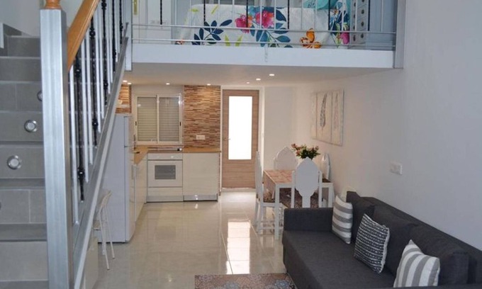 Pla del Bon Repos Apartment | Stunning Loft Apartment Air conditioning, impressive modern conversion