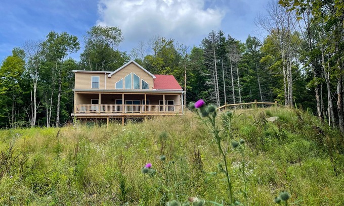 Osceola Ski Chalet | Stunning New Chalet in 17 acre Tug Hill Woodland Retreat