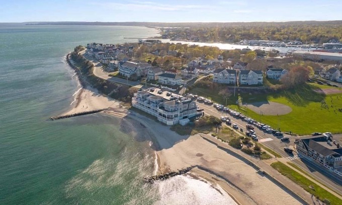 Falmouth Heights Condo | Stunning Ocean Front Location on Private Beach RPAM050