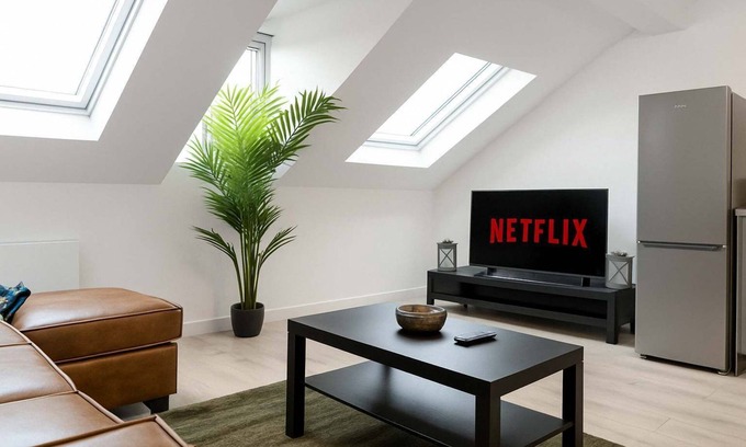 Belfast Apartment | Stunning Penthouse, Roof Terrace, Free WiFi, Elevator, walk to City Centre