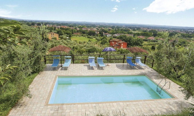 Monsummano Terme House | Stunning private villa with WIFI, private pool, TV, patio, pets allowed, panoramic view and park.