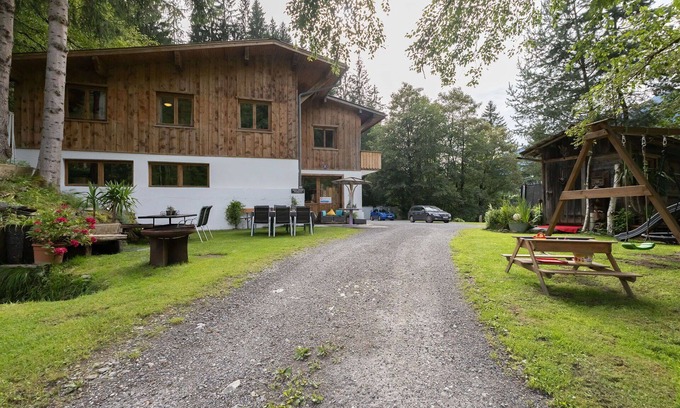 Silbertal House | Stunning private villa for 38 people with WIFI, TV, patio and parking