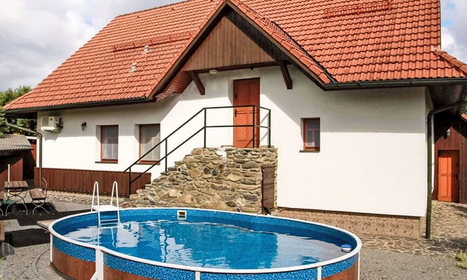 Vysocina Villa | Stunning private villa for 16 guests with private pool, WIFI, TV, patio and parking