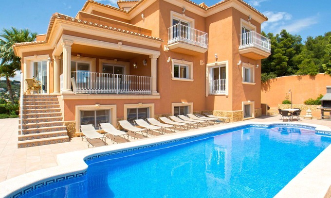 Casas de Torrat Villa | Stunning private villa for 19 guests with private pool, A/C, WIFI, TV, patio and pets allowed