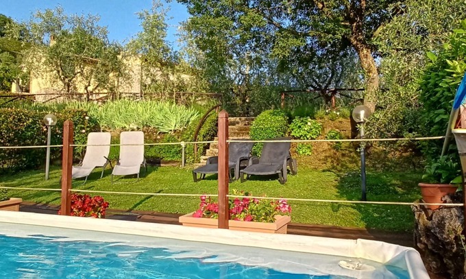 Rufina House | Stunning private villa for 6 guests with WIFI, private pool, TV, panoramic view and parking