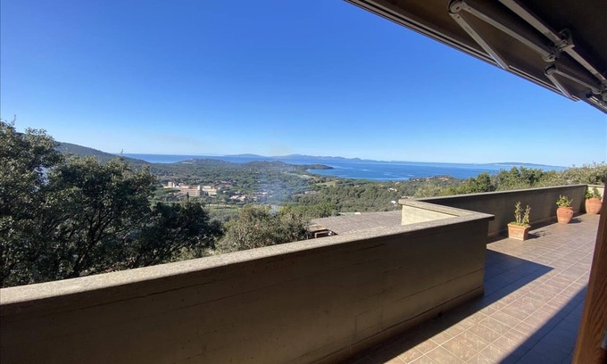 Punta Ala Villa | Stunning villa with private pool and panoramic sea view